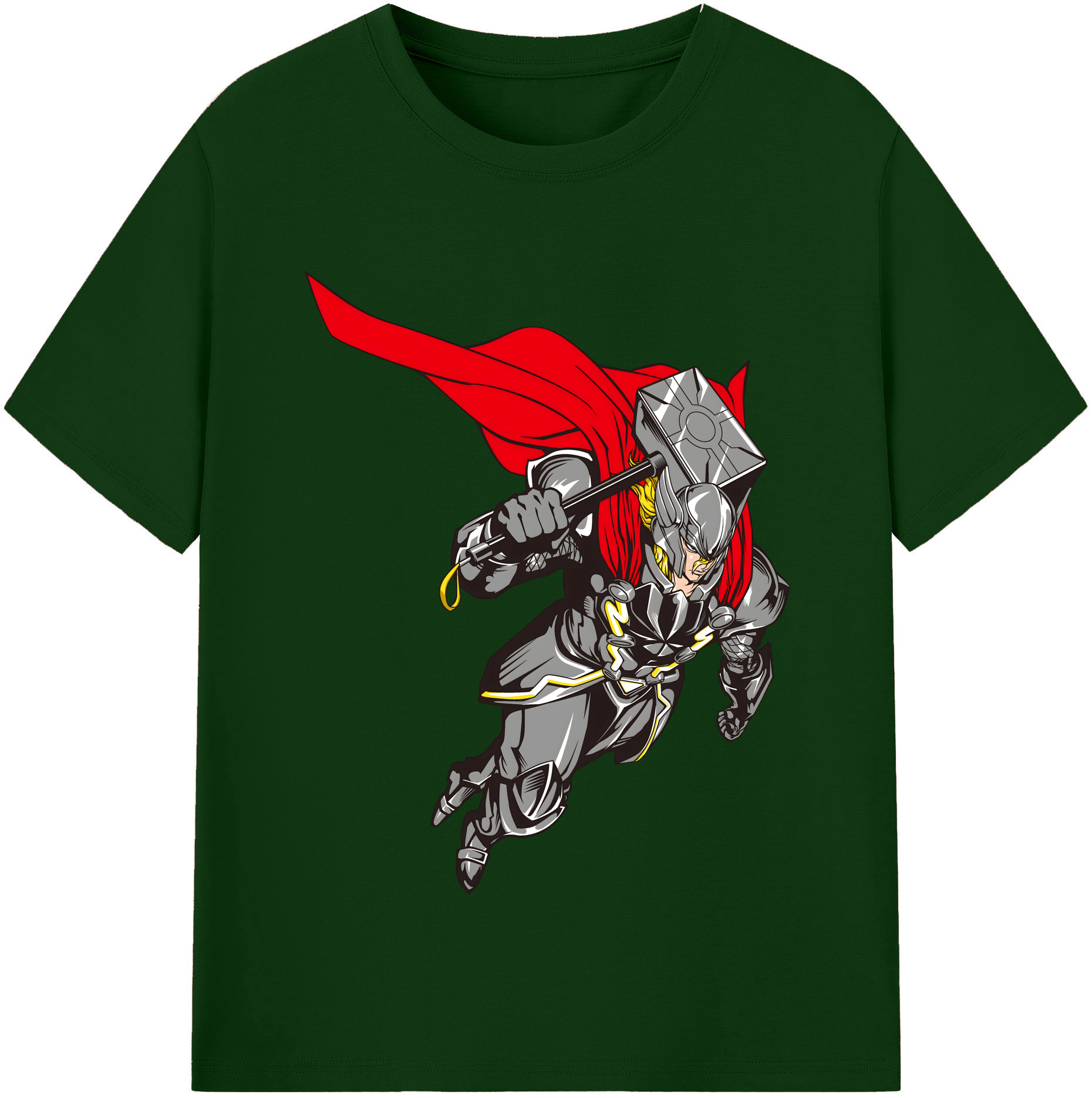 （画像用） アベンジャーズ The Avengers 綿100％半袖Tシャツ（フロントプリント）
